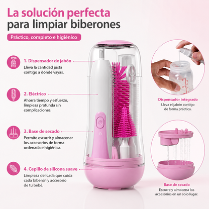 BabyClean Pro™ Biberones impecables sin nada de esfuerzo