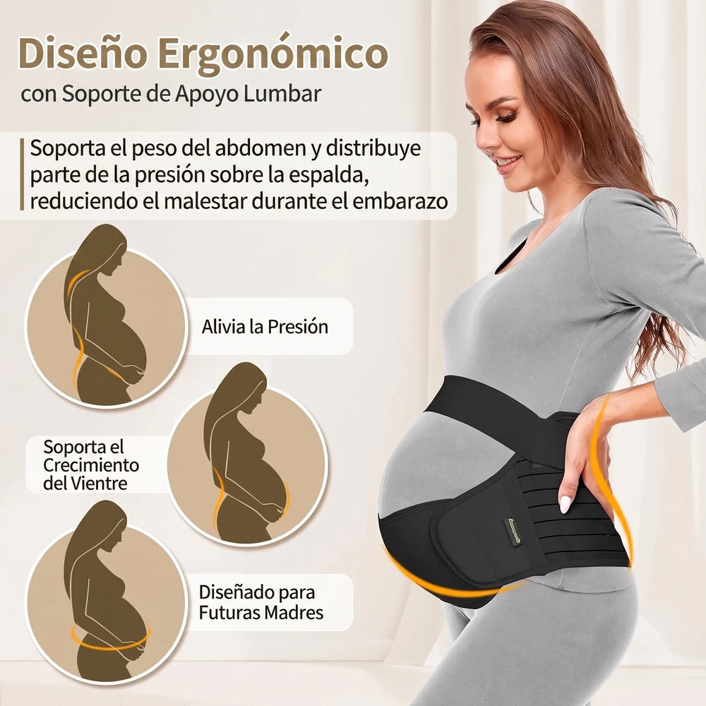 Pancita Ligera™ - El Soporte Que Tu Espalda Necesita Durante El Embarazo