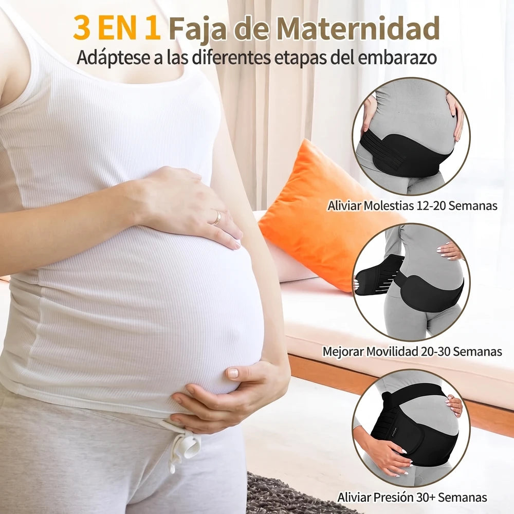 Pancita Ligera™ - El Soporte Que Tu Espalda Necesita Durante El Embarazo