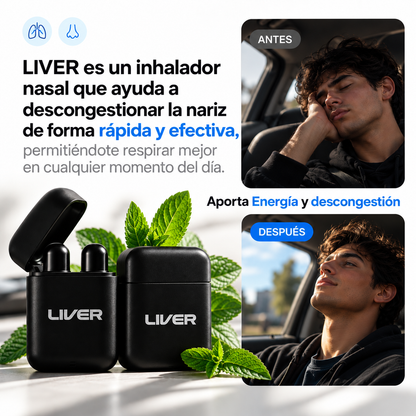 LIVER RESET™ — Inhala. Refresca. Renueva.