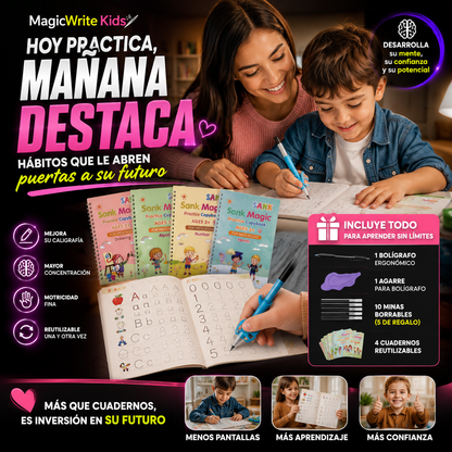 MagicWrite Kids™ | Seguridad al escribir para tu hijo
