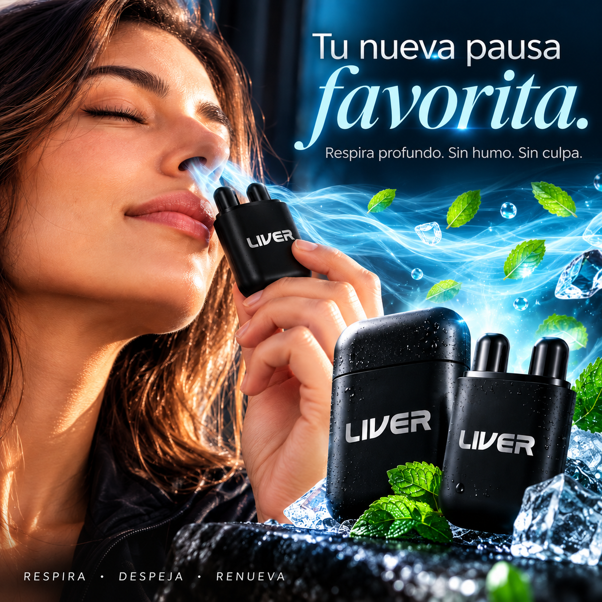LIVER RESET™ — Inhala. Refresca. Renueva.