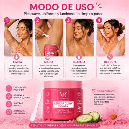 Azúcar Glow™ | Vuelve a mostrar tu piel sin pena