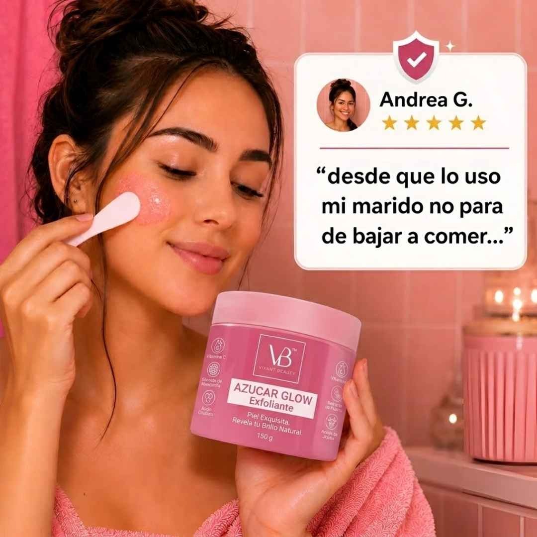 Azúcar Glow™ | Vuelve a mostrar tu piel sin pena